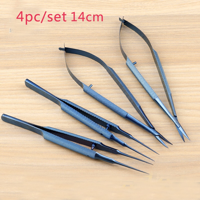4 / 14cm ƼŸ microsurgical ⱸ microsurgery ⱸ Kit  ٴ holder forceps